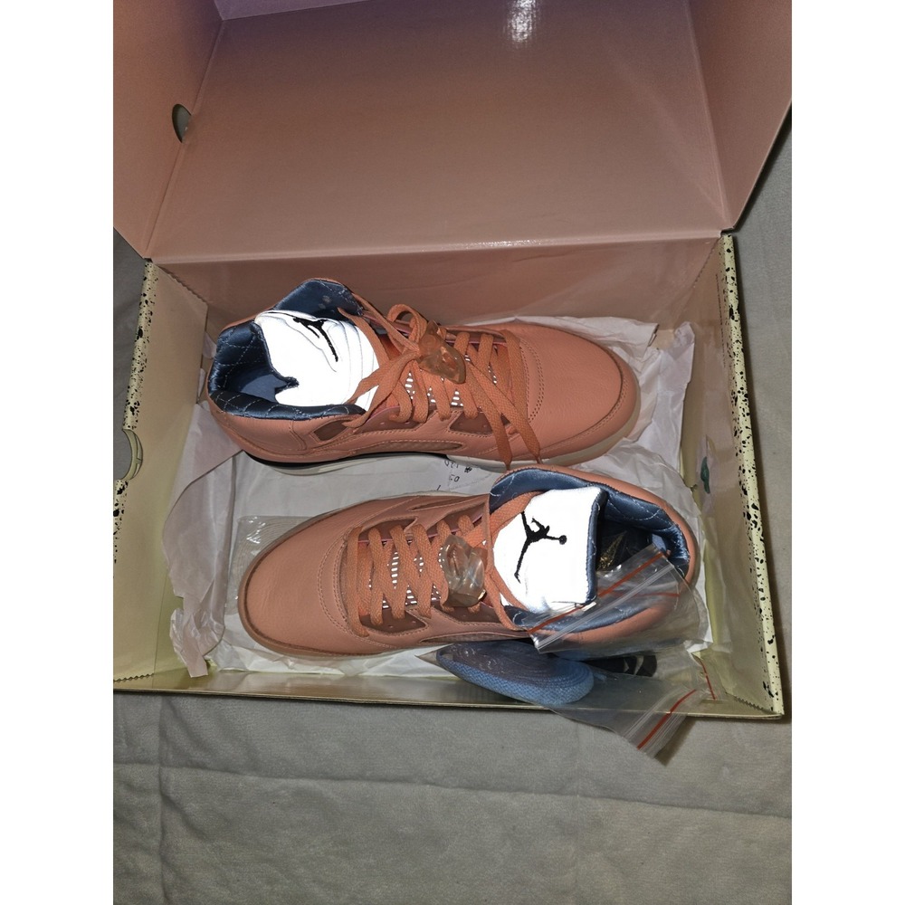 Size 9- Jordan 5 Retro x DJ Khaled We The Best - Crimson Bliss 2022 New With Box - Picture 4 of 16